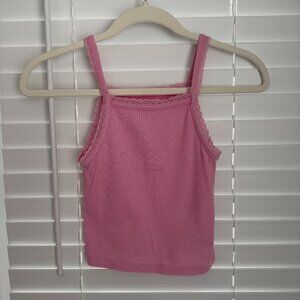 AE Daily Fave Cropped Lace-Trim Cami